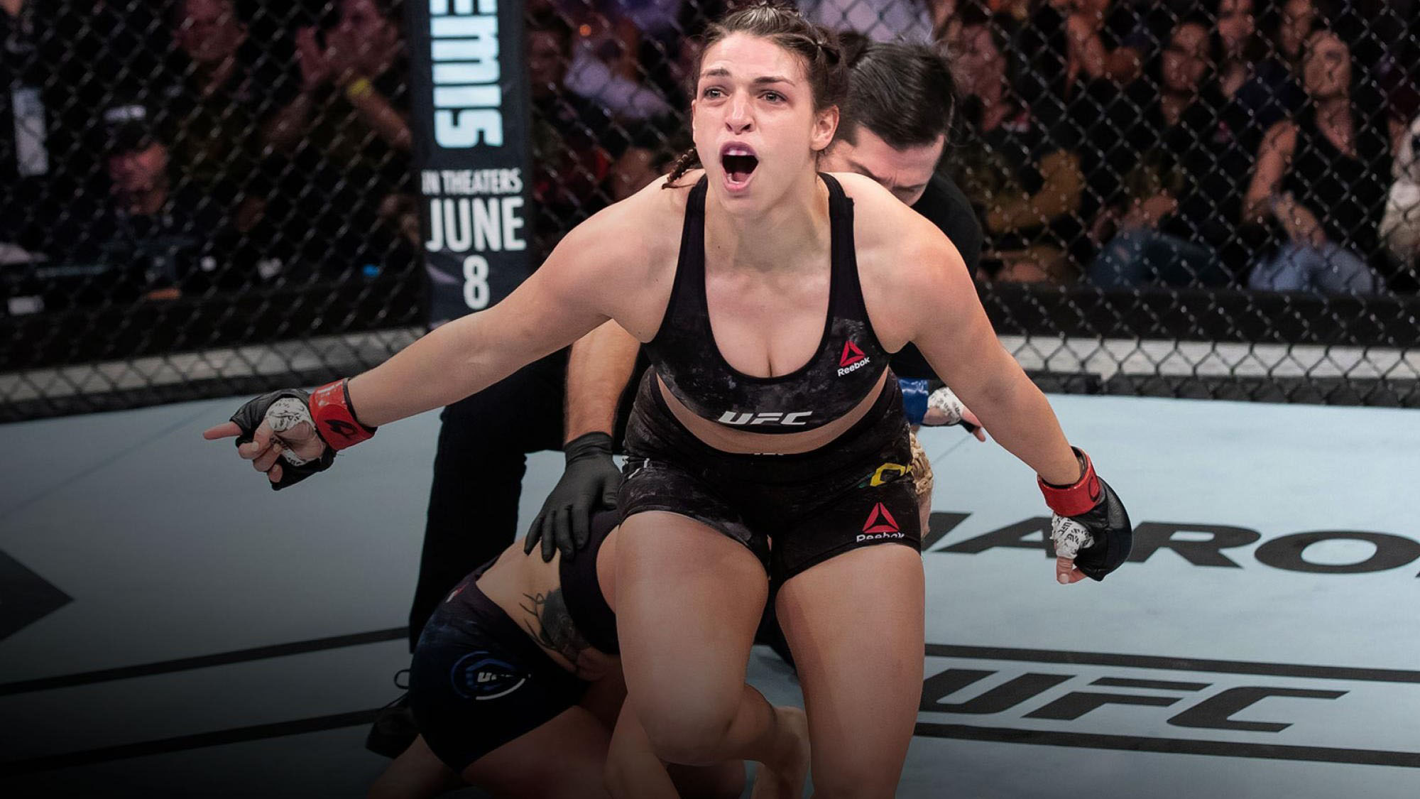 Mackenzie Dern Mackenzie Lynne Dern Santos (born March 24, 1993) is an American professional mixed martial artist and Brazilian Jiu-Jitsu practitioner. She is a form...